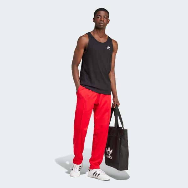 adidas Trefoil Essentials Tank Top White M Mens Product Image