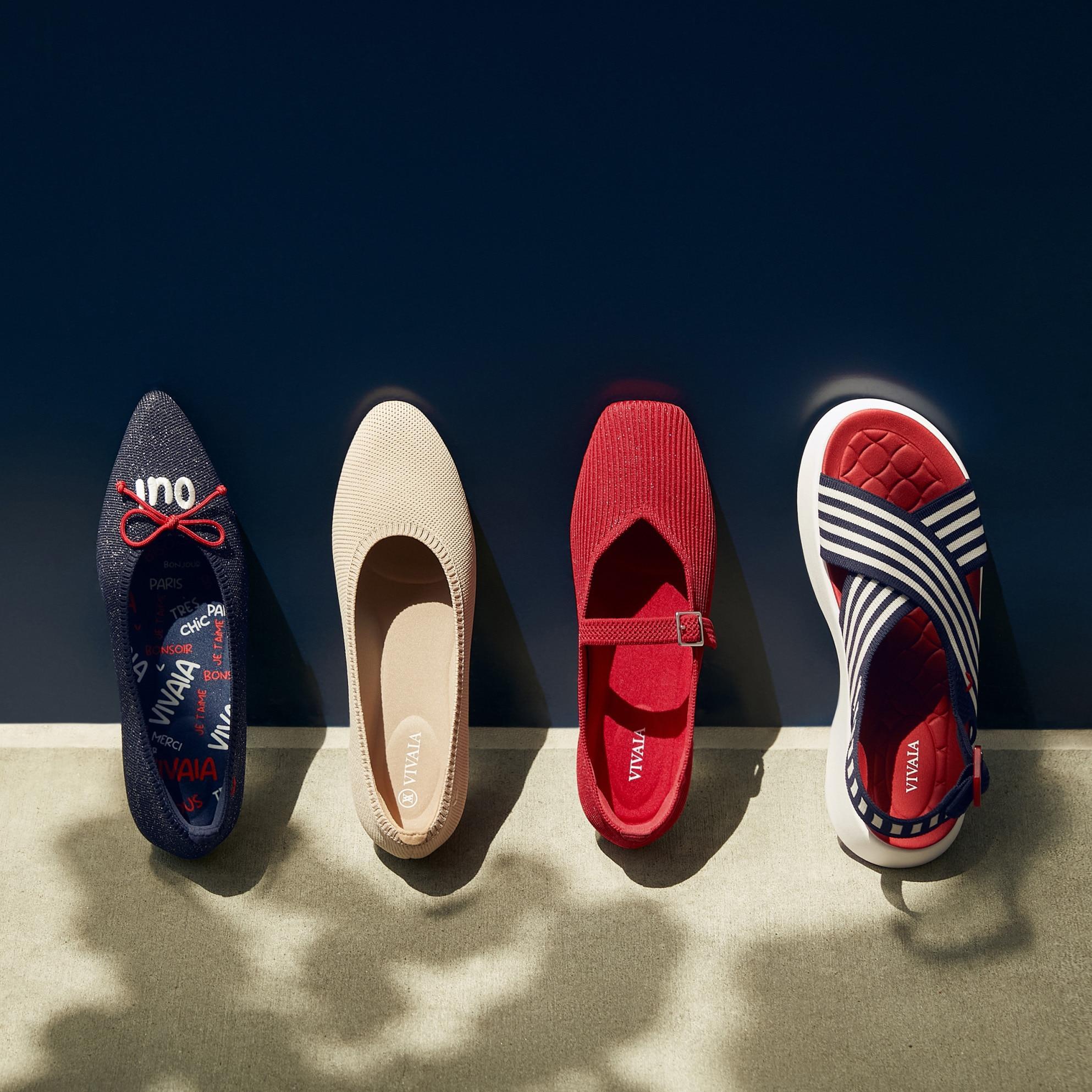 French-Themed Special Edition Mary-Jane Flats (Margot Mary-Jane) Product Image