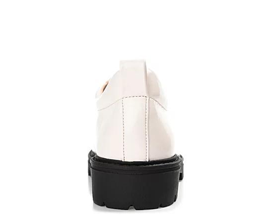 Journee Womens Tru Comfort Foam Zina Oxford Shoes Ivory Product Image