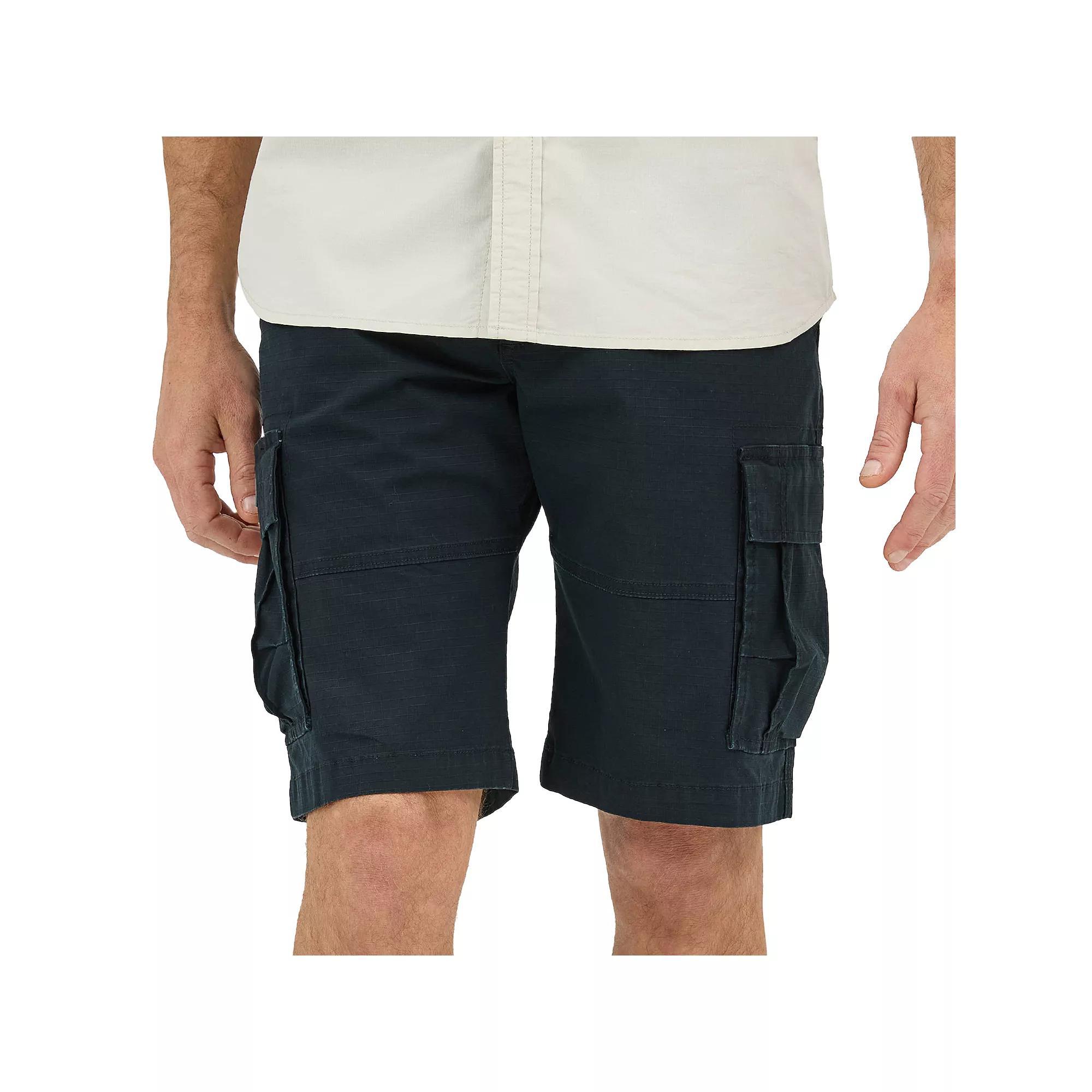 Men's Lee® 11" Extreme Motion Carolina Cargo Shorts, Size: 29, Black Ripstop Product Image