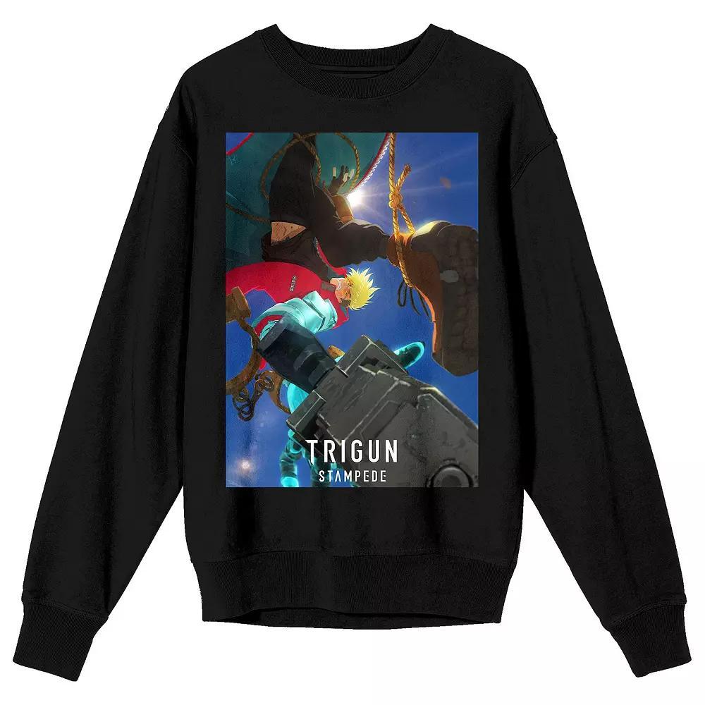 Men's Trigun Stampede Long Sleeve Graphic Tee, Size: XL, Black Product Image