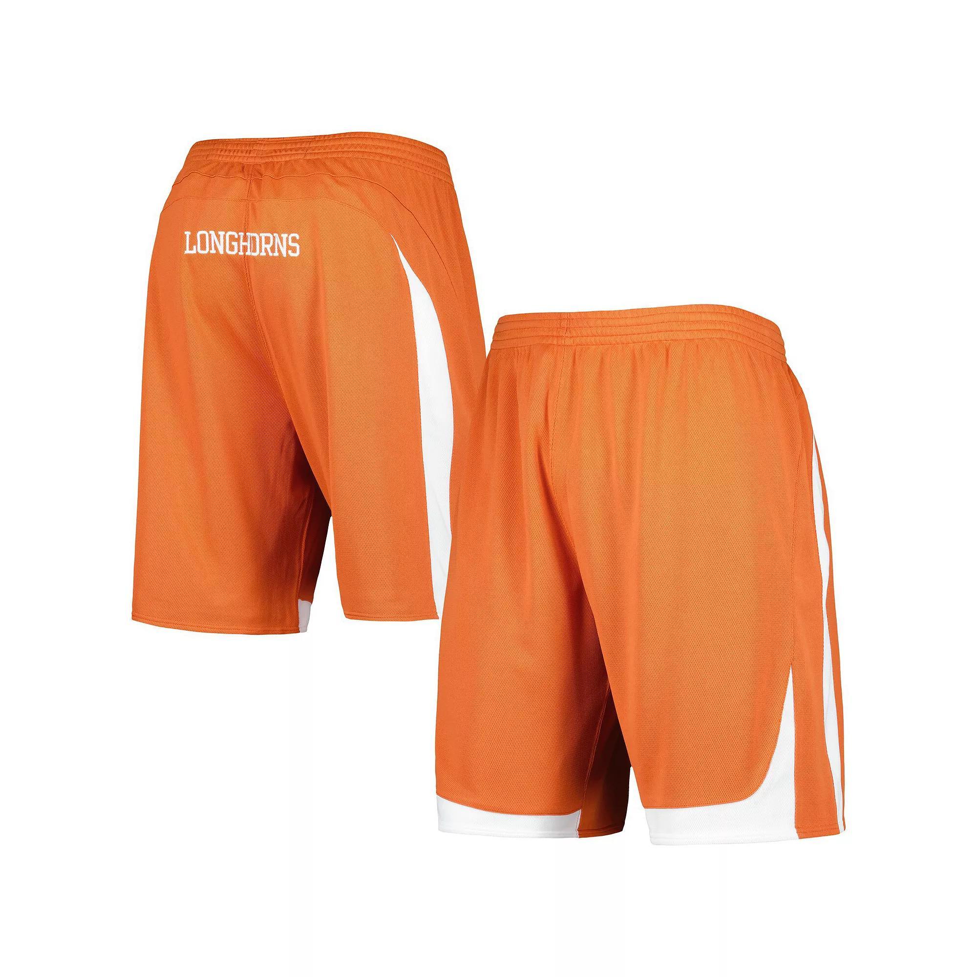 Mens Mitchell & Ness Kevin Durant Texas Orange Texas Longhorns 2006/07 Vintage Road Shorts Product Image