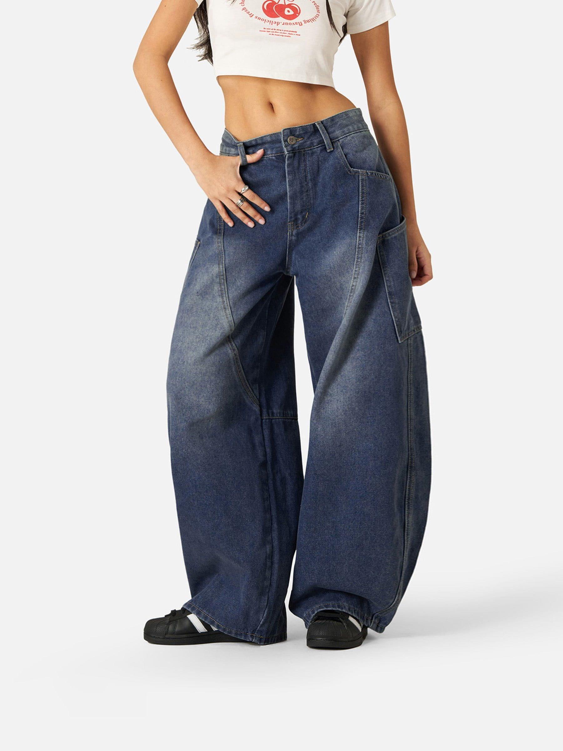 Aelfric Eden Super Baggy Barrel Jeans Product Image