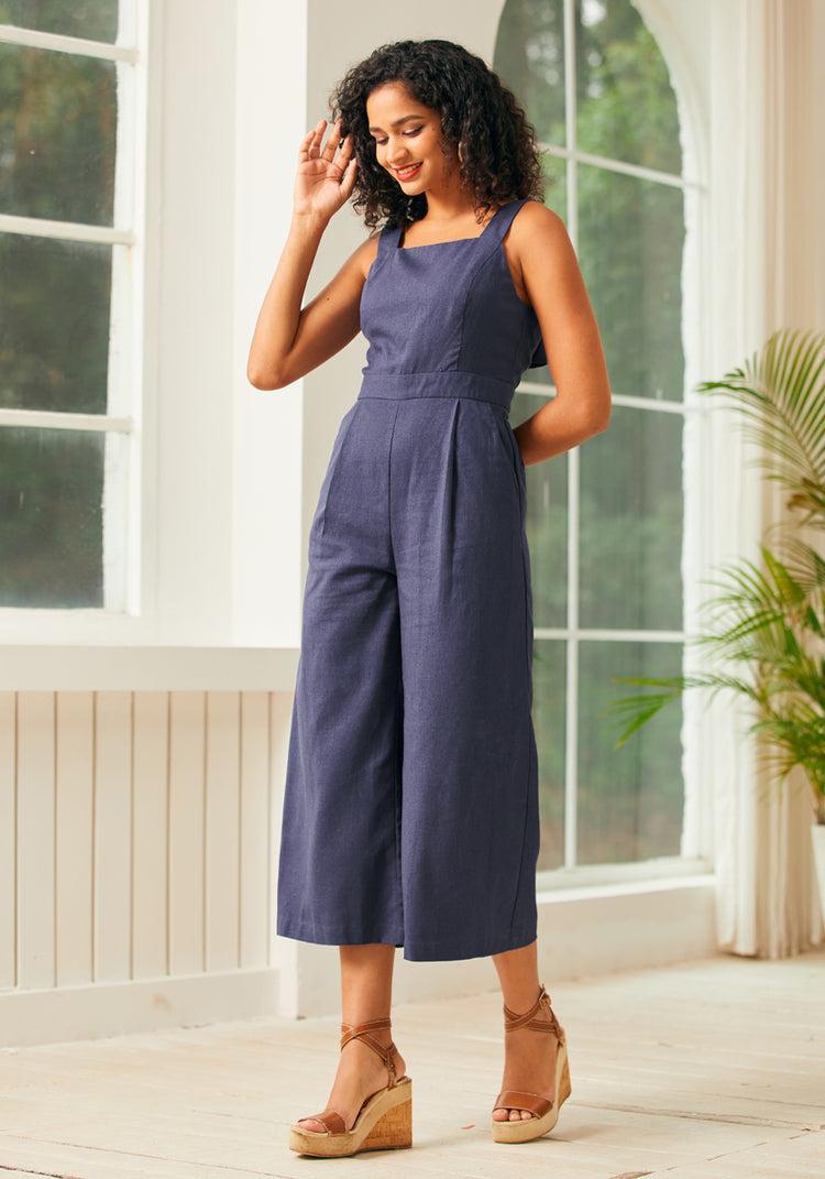 A Playful Bouquet Jumpsuit Product Image