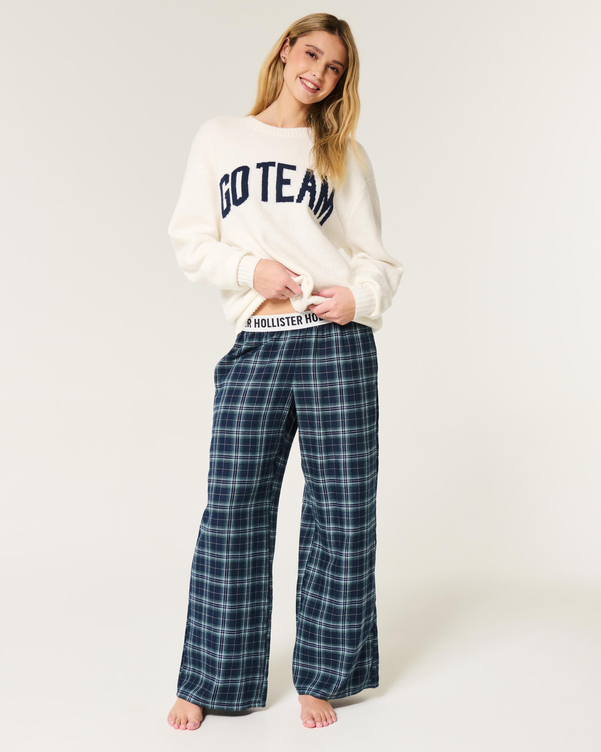 24/7 Baggy Flannel Pajama Pants Product Image