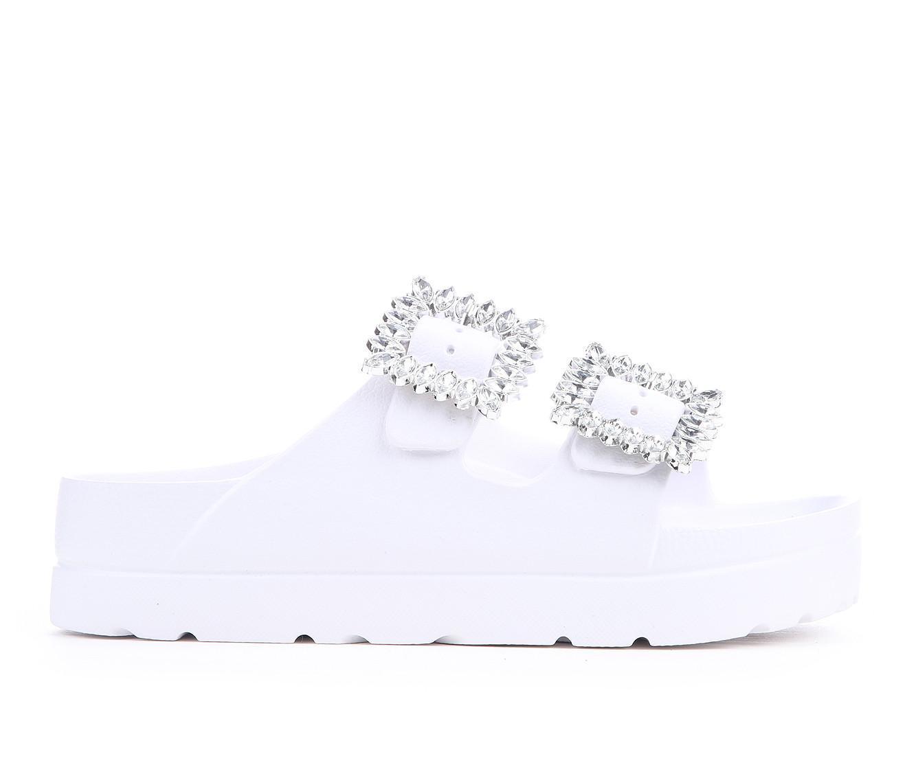Women's MIA Kiana Rhinestone Platform Sandals Product Image