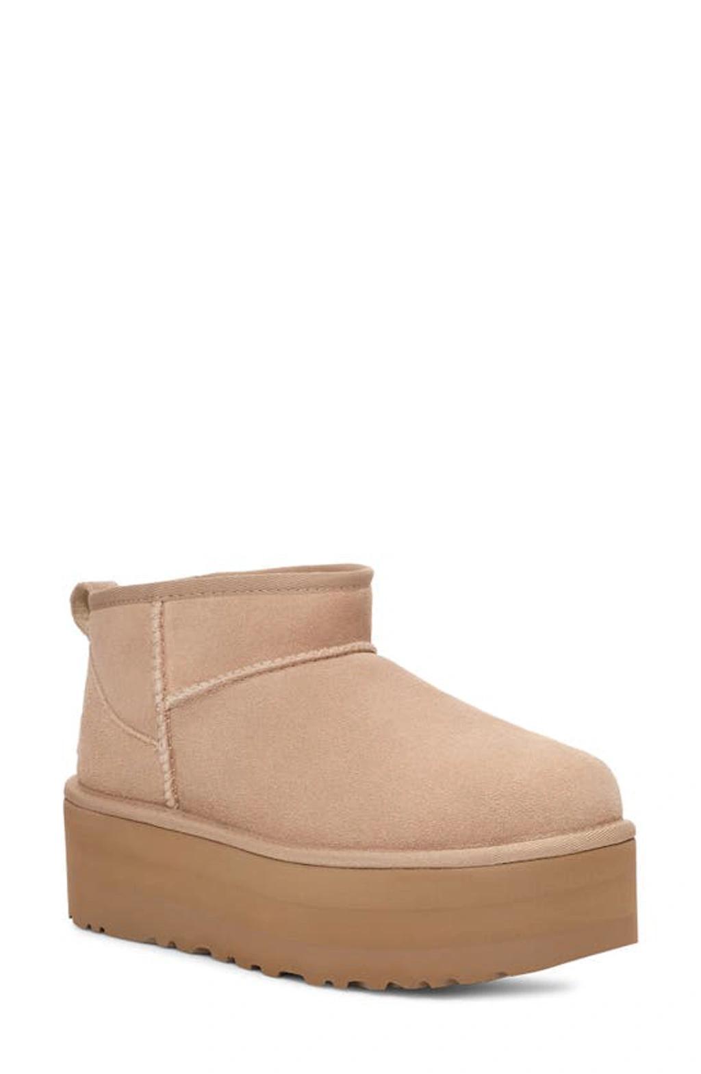 Ugg Womens Classic Ultra Mini Platform Boots Product Image