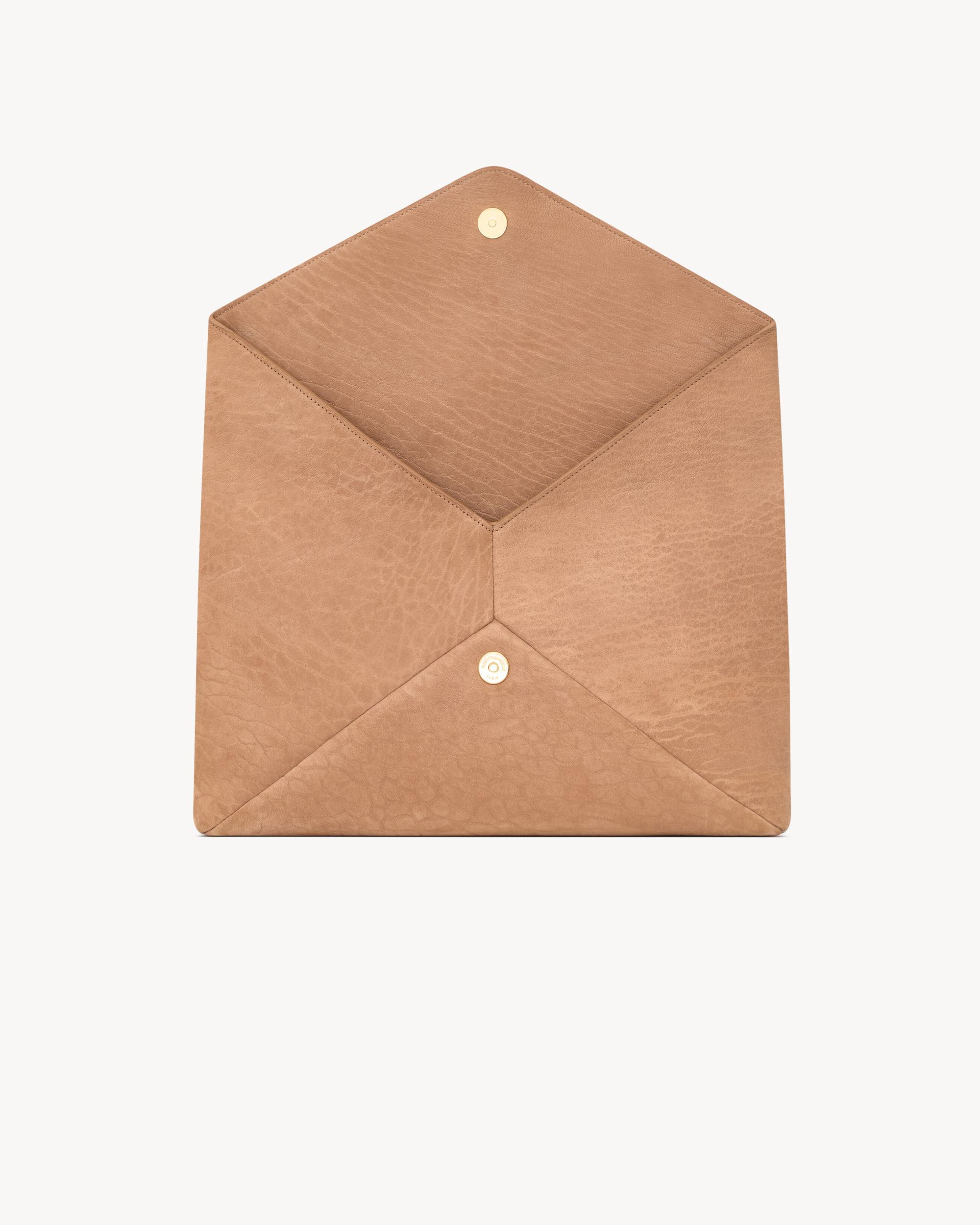 CASSANDRE large envelope clutch in python Product Image