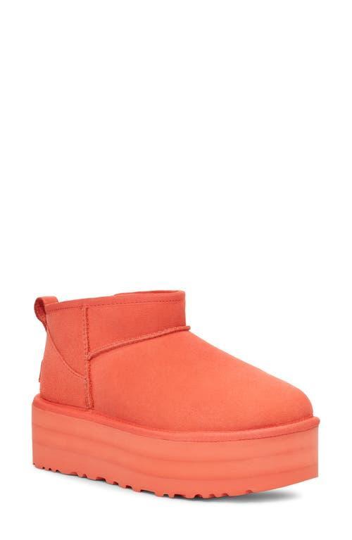 Ugg Womens Classic Ultra Mini Platform Boots Product Image