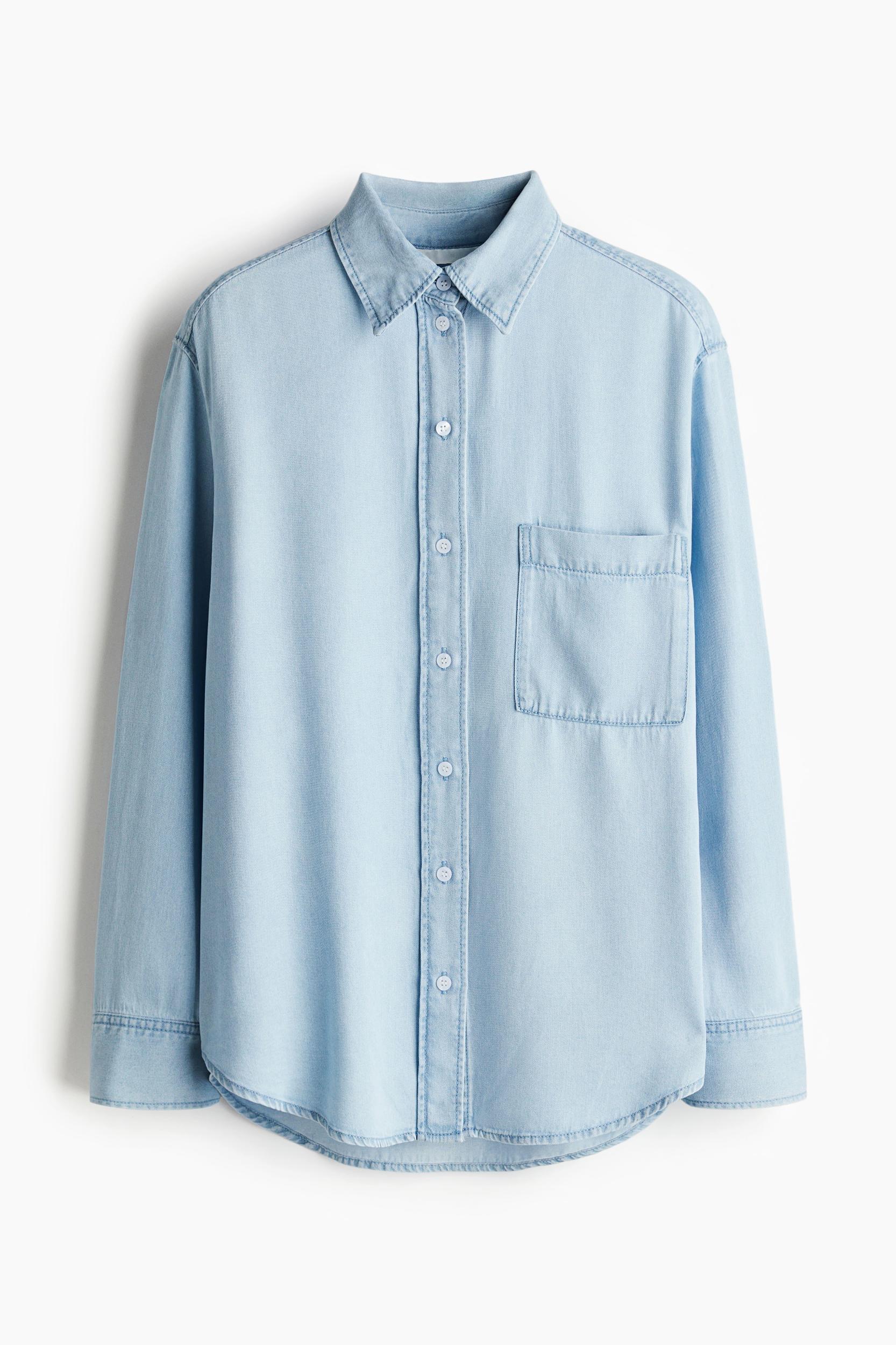 Lyocell Denim Shirt Product Image