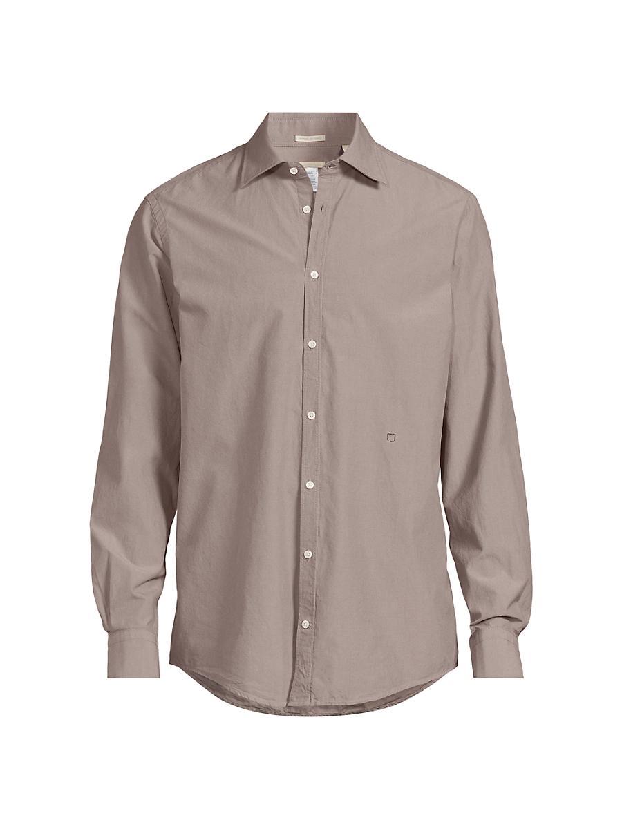 Mens Chambray Cotton Shirt Product Image