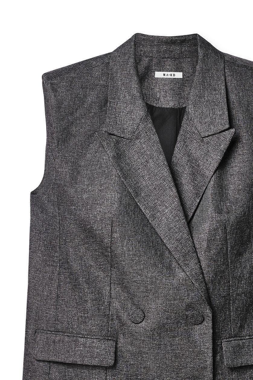 Sleeveless Oversized Vest Product Image