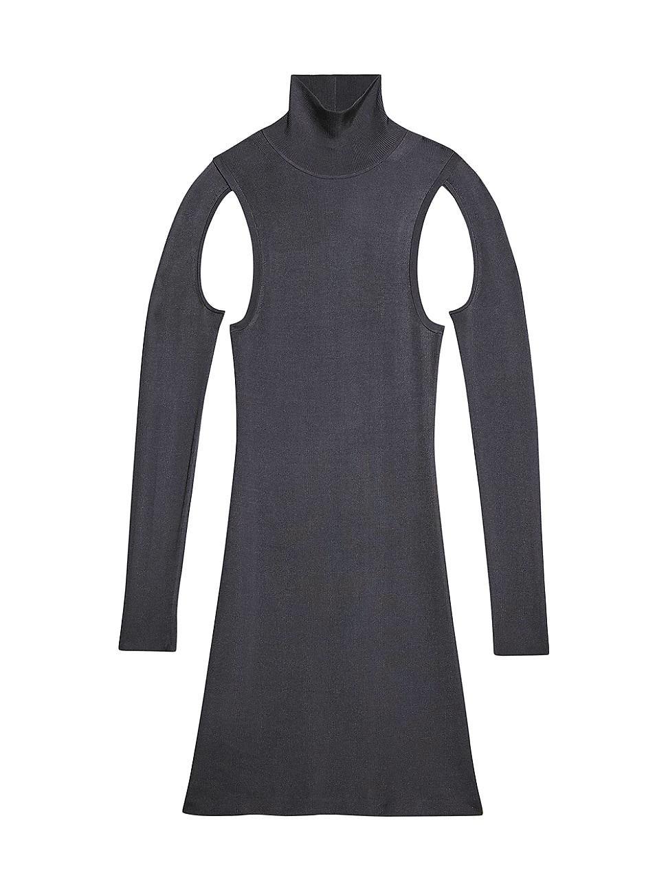 Womens Air Cut-Out Turtleneck Dress Product Image