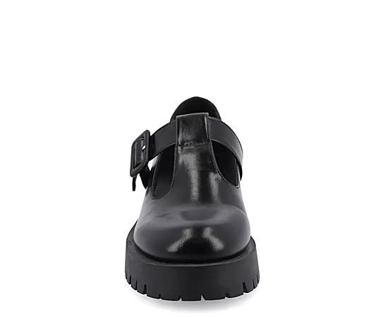 Journee Suvi Tru Comfort Foam Womens Mary Jane Flats Ivory Product Image