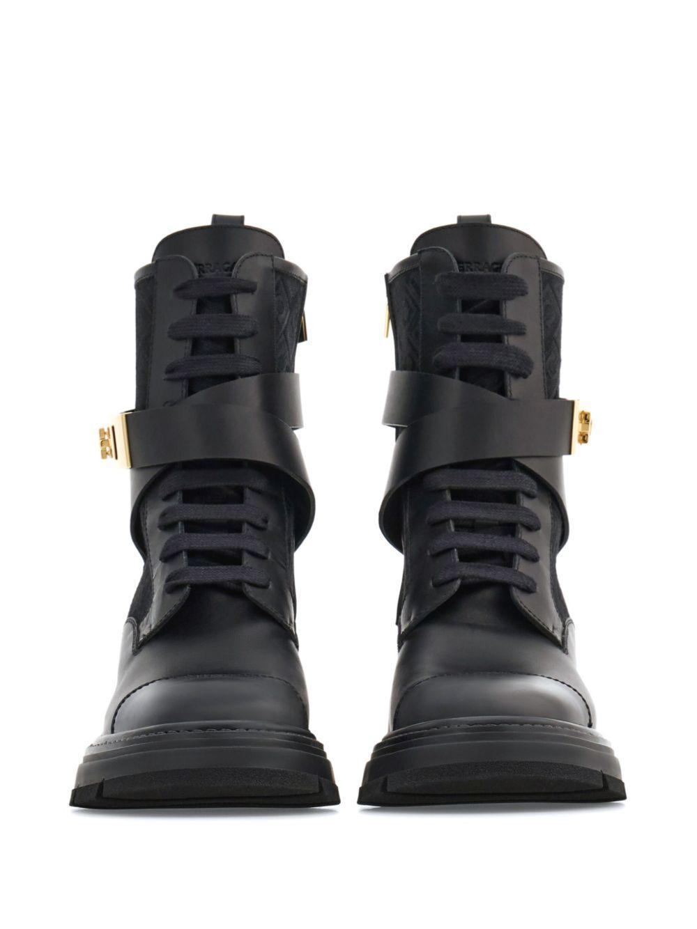 Monogram combat boots Product Image