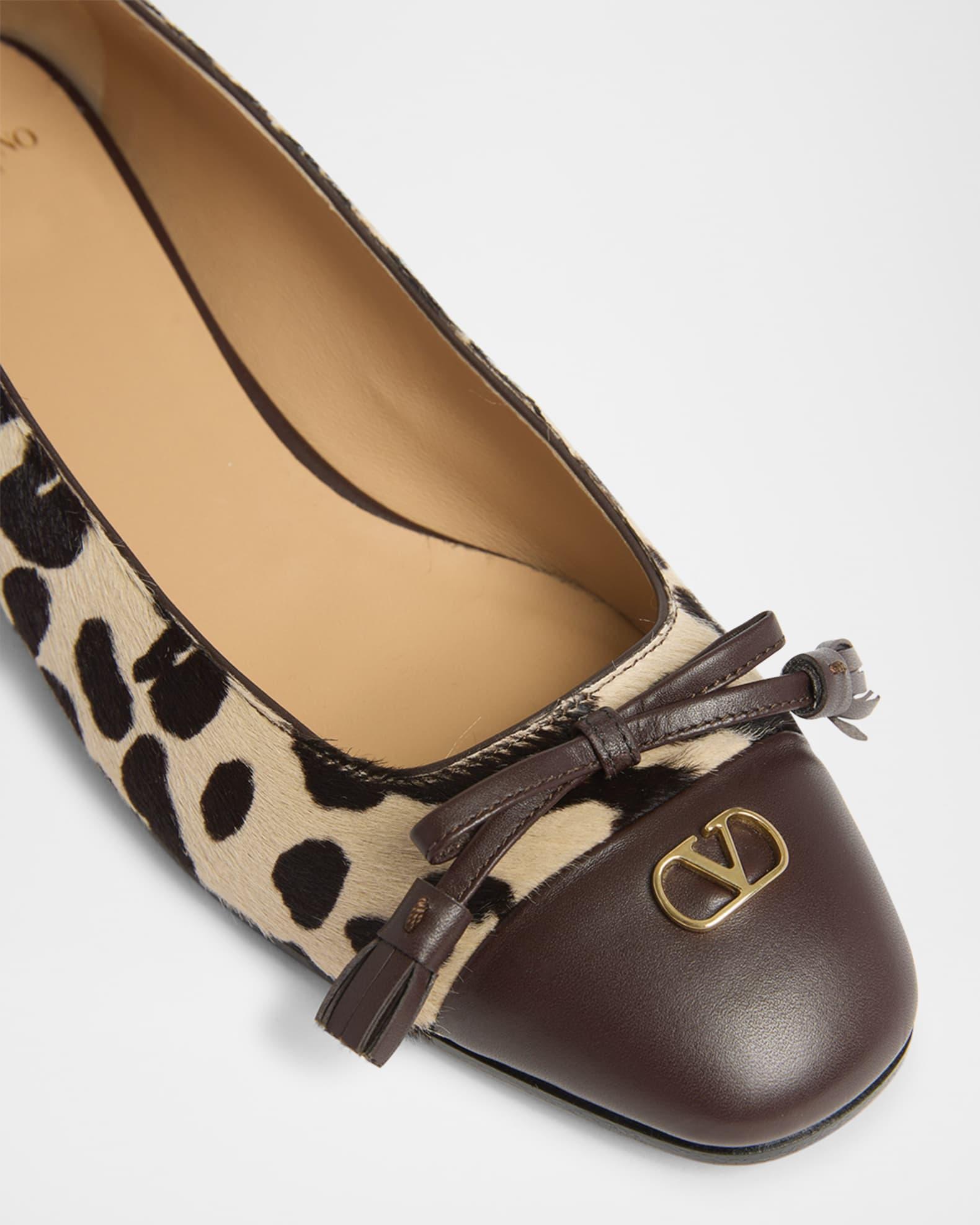 VLogo Valet Du Roi Pony Hair Ballerina Flats Product Image