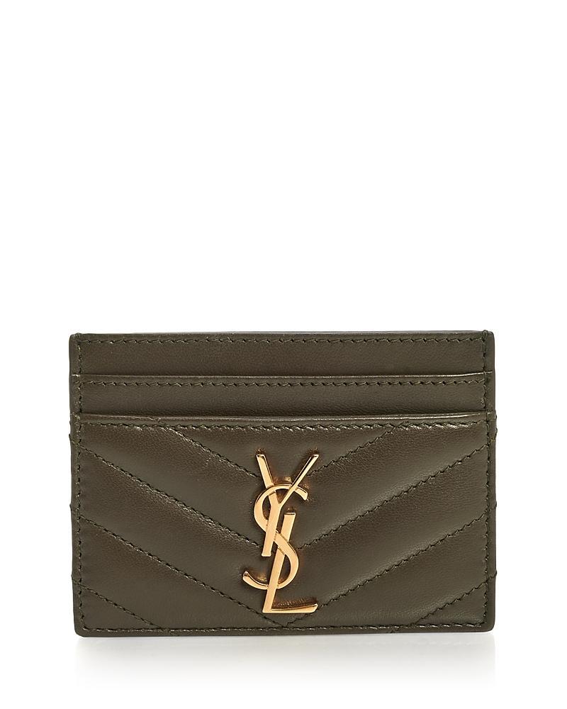 Saint Laurent Cassandre Matelasse Card Case Product Image