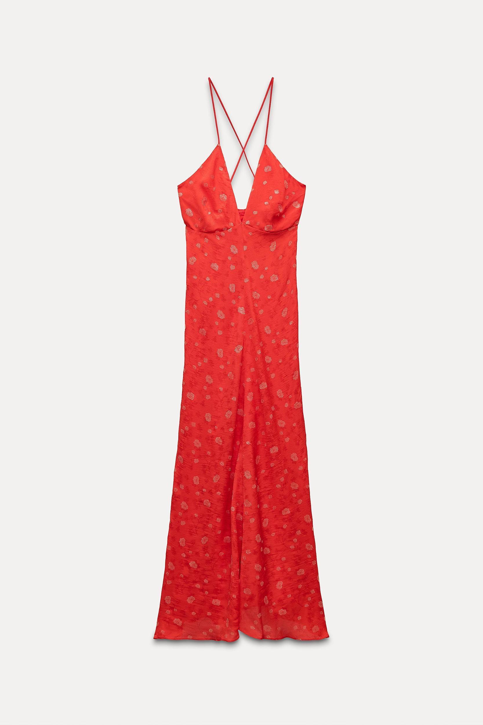 MIDI STRAPPY DRESS ZW COLLECTION Product Image