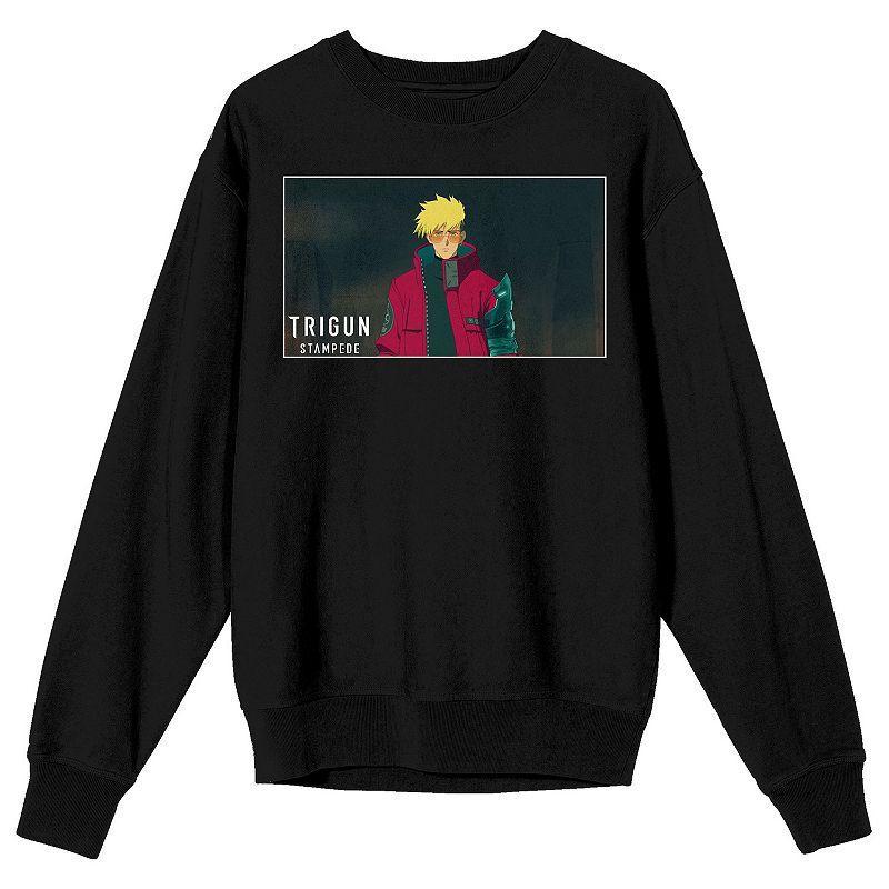 Men's Trigun Stampede Vash Screen Long Sleeve Graphic Tee, Size: Medium, Black Product Image