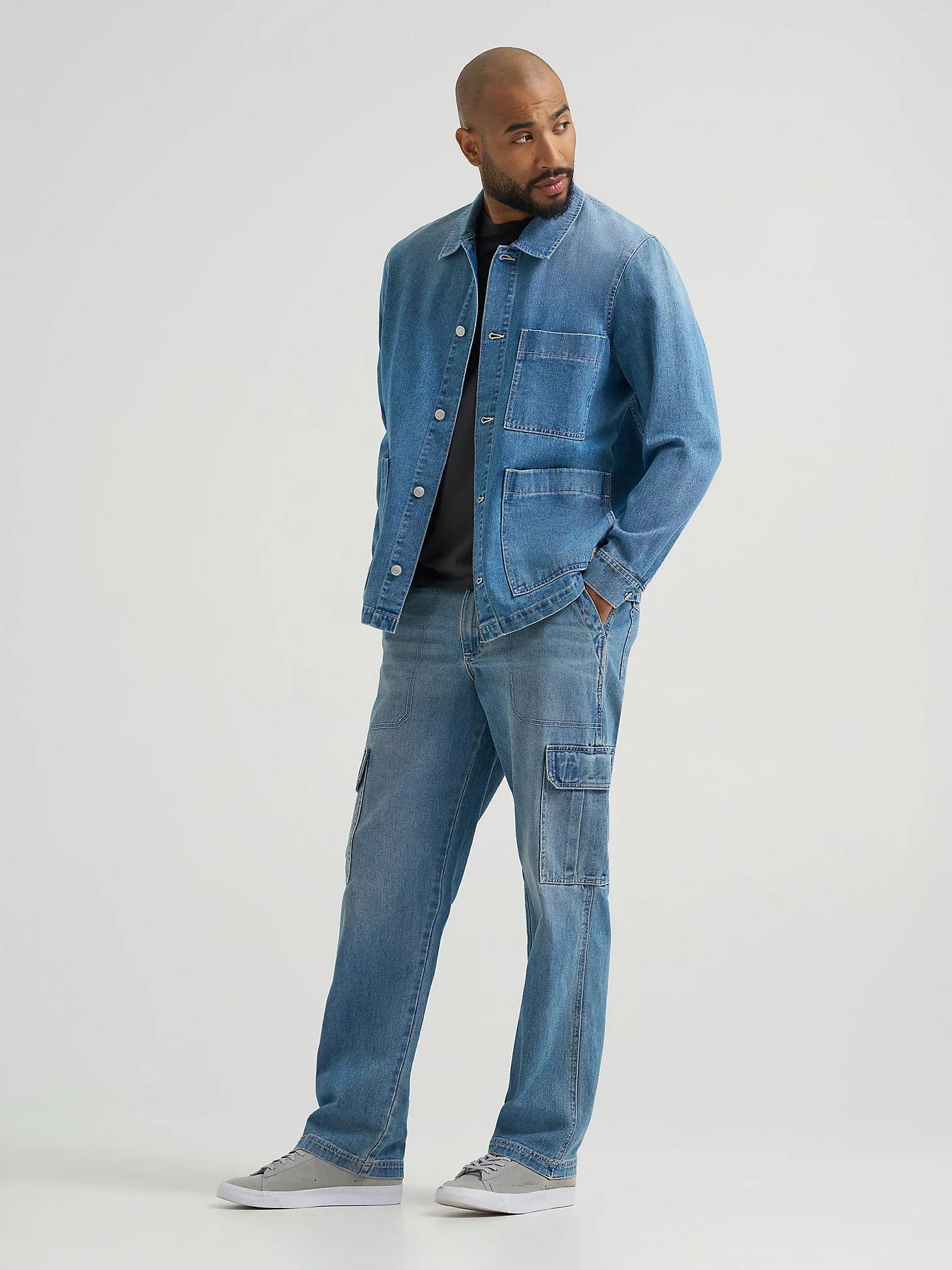 Men's Utility Denim Cargo | Men's JEANS | Wrangler® Product Image