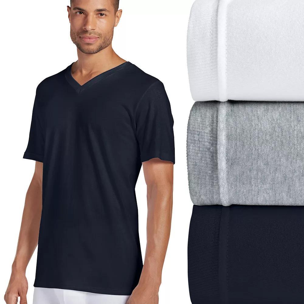 Mens Jockey Classic 3-pack V-Neck Tees Product Image