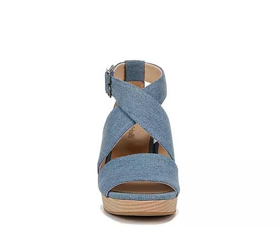 Dr. Scholl's Maya Block Heel Sandal Microfiber) Women's Sandals Product Image