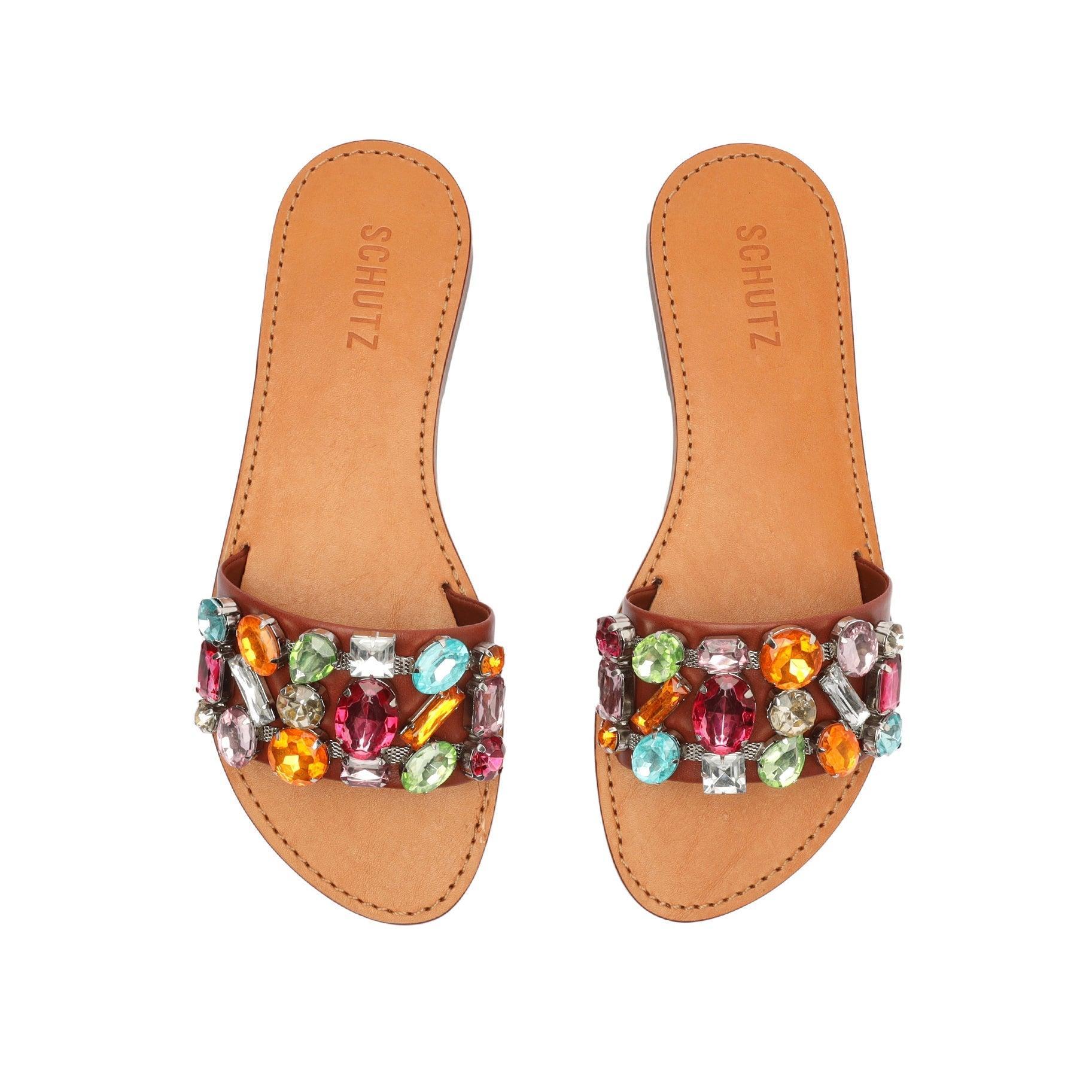 Jolie Nappa Leather Sandal Product Image