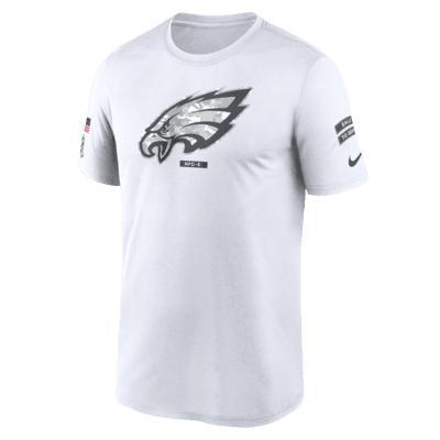 Men's Nike White Philadelphia Eagles 2024 Salute To Service Legend Performance T-Shirt, Size: 4XL Product Image