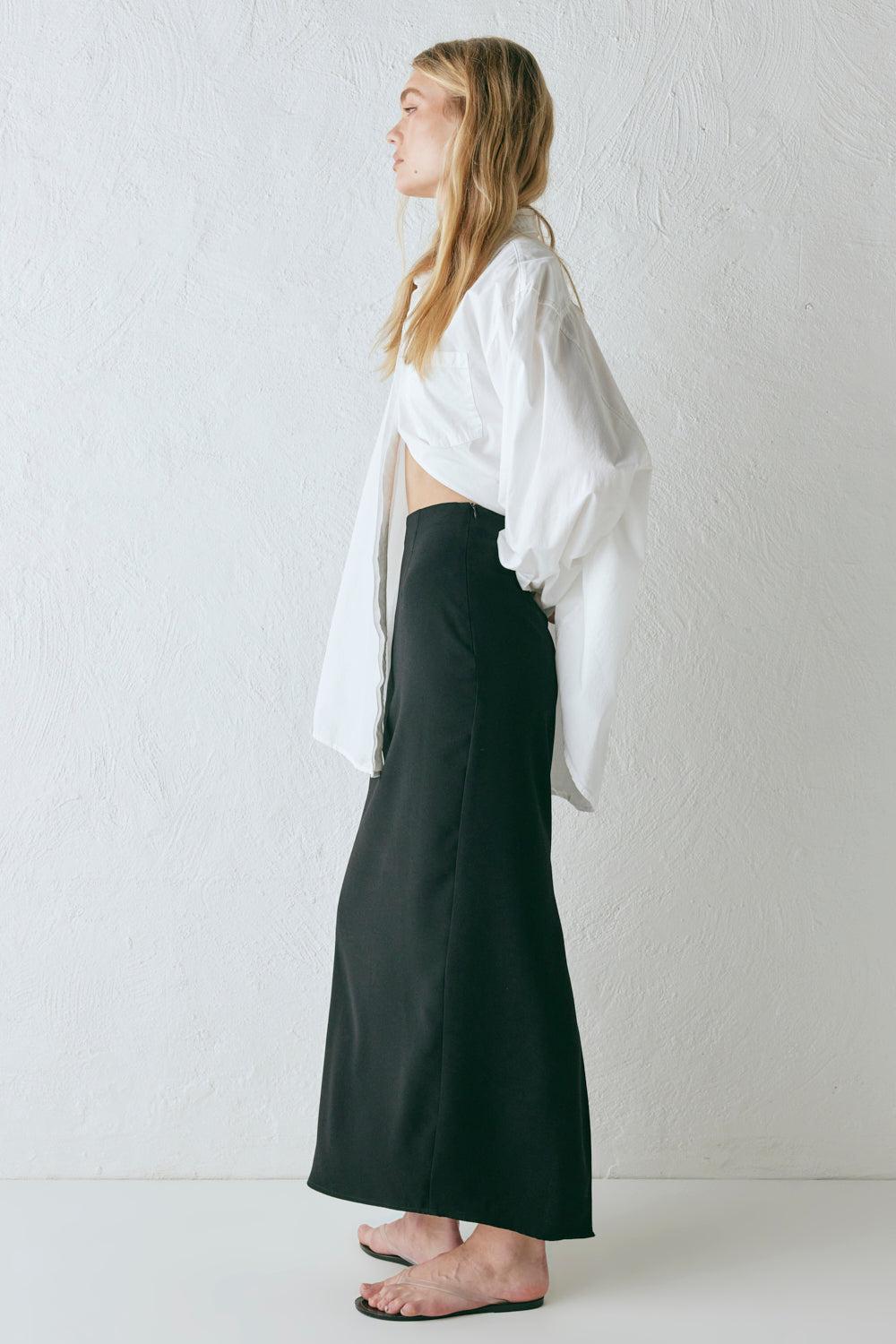 Vittoria Midi Skirt Black Product Image