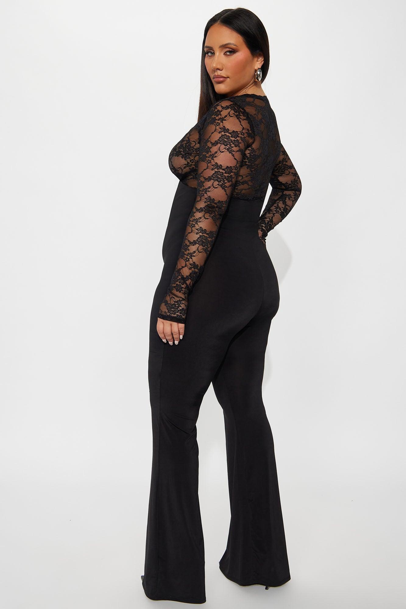 My Favorite Flare Jumpsuit - Black Product Image