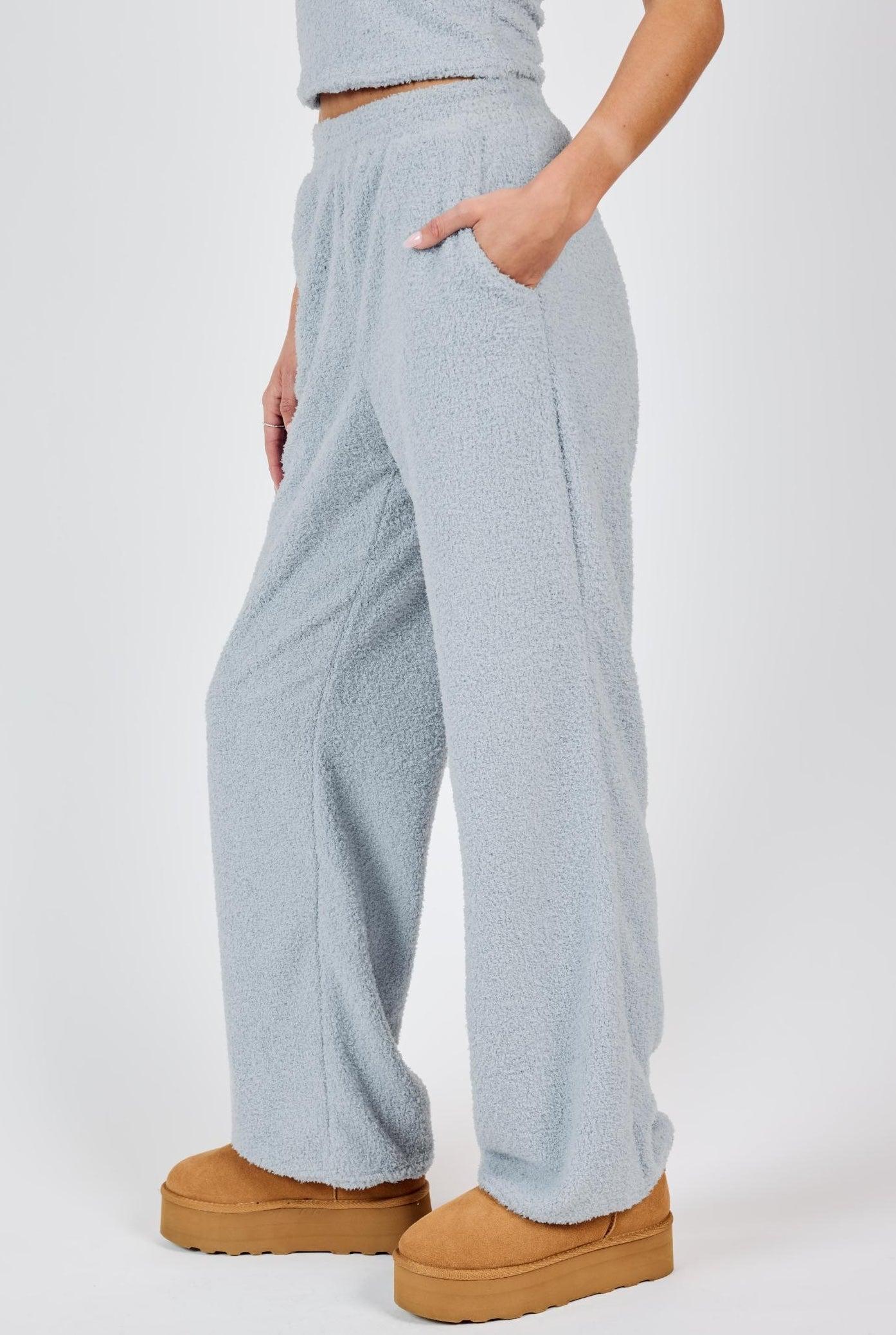 COZY WIDE LEG PANTS Product Image