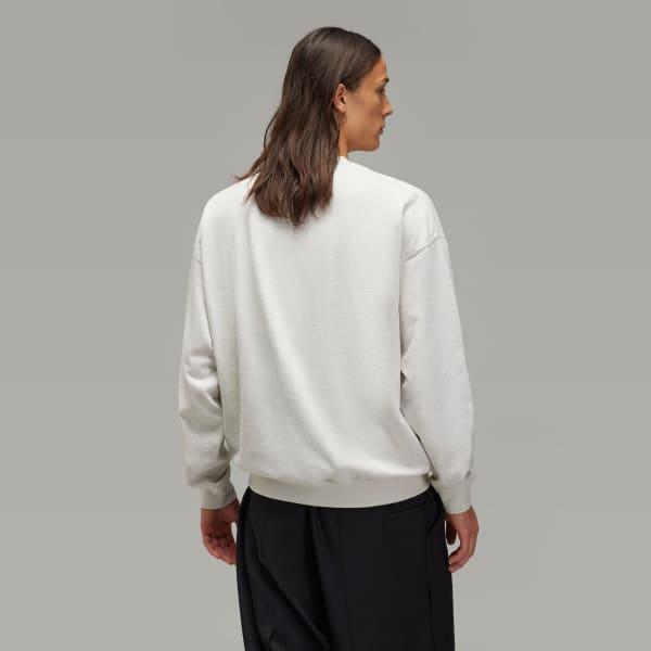 adidas Y-3 French Terry Crew Sweater Black S Mens Product Image