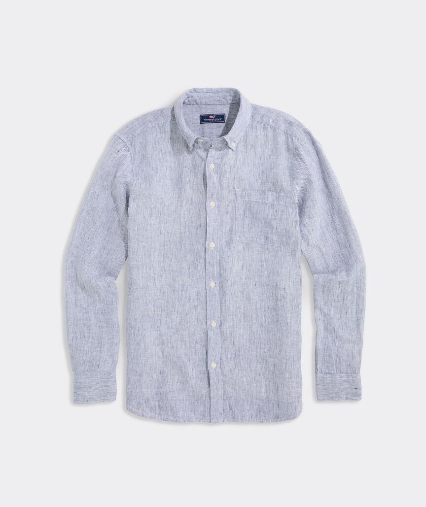 Leeward Stripe Linen Shirt Product Image