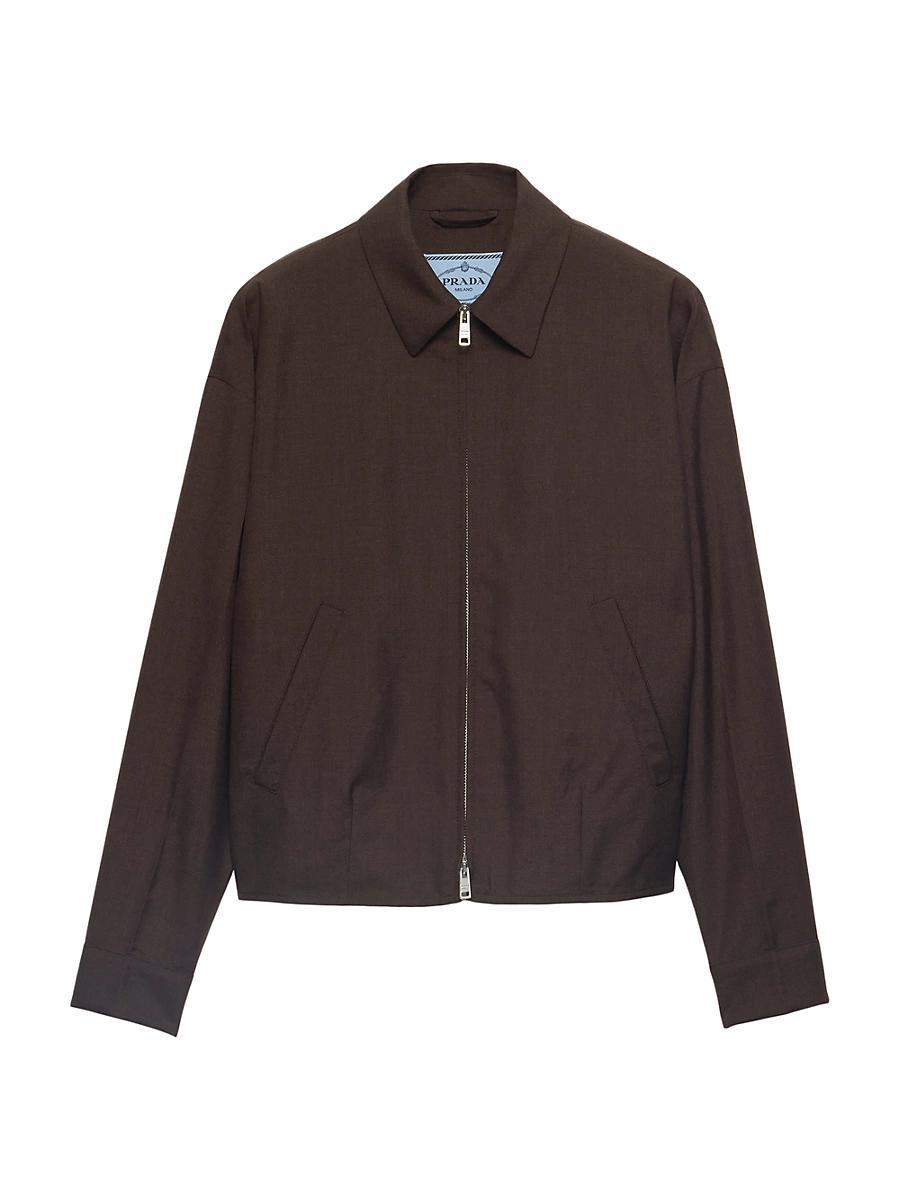 Womens Kid Mohair Blouson Jacket Product Image