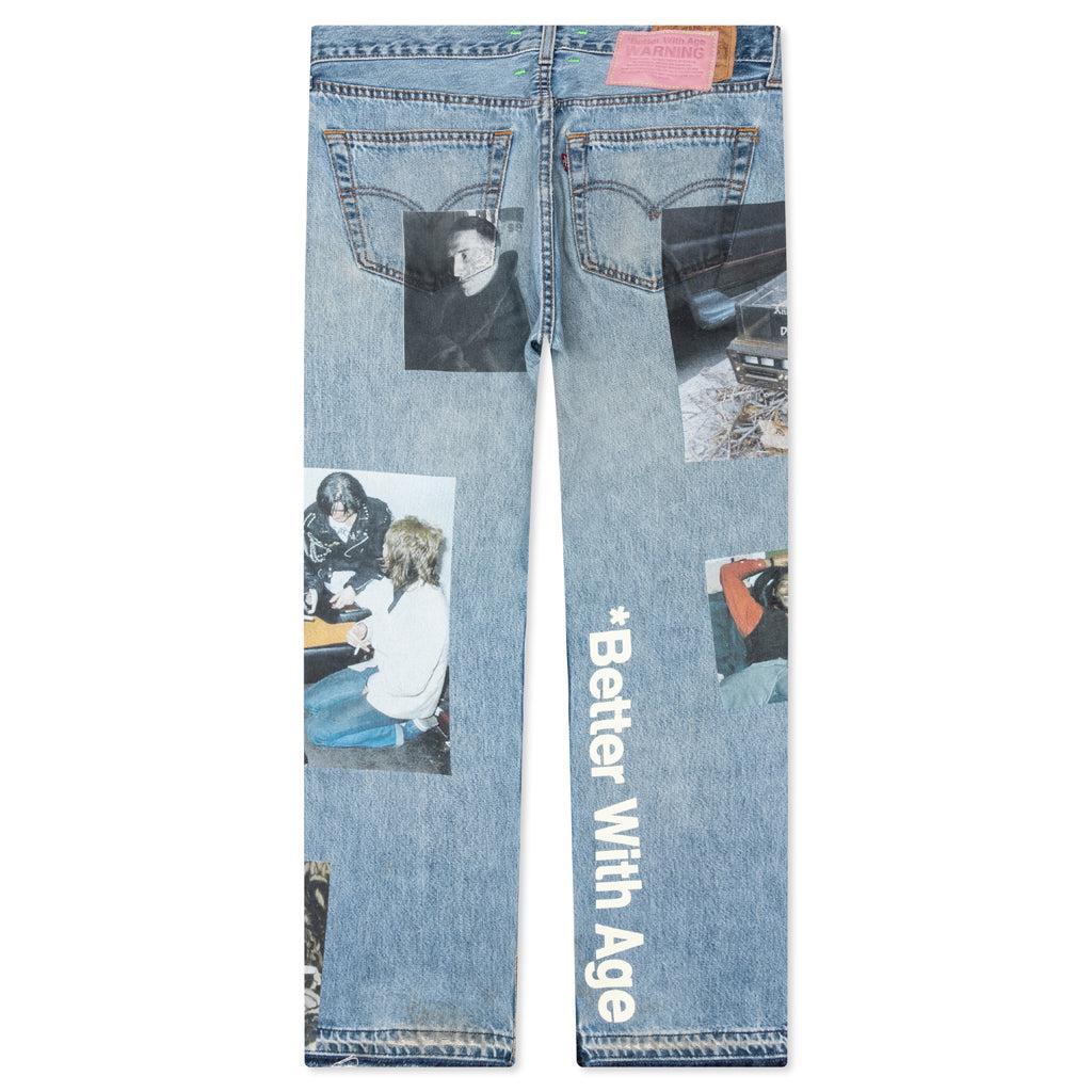 Tabloid Denim Pants - Indigo Male Product Image