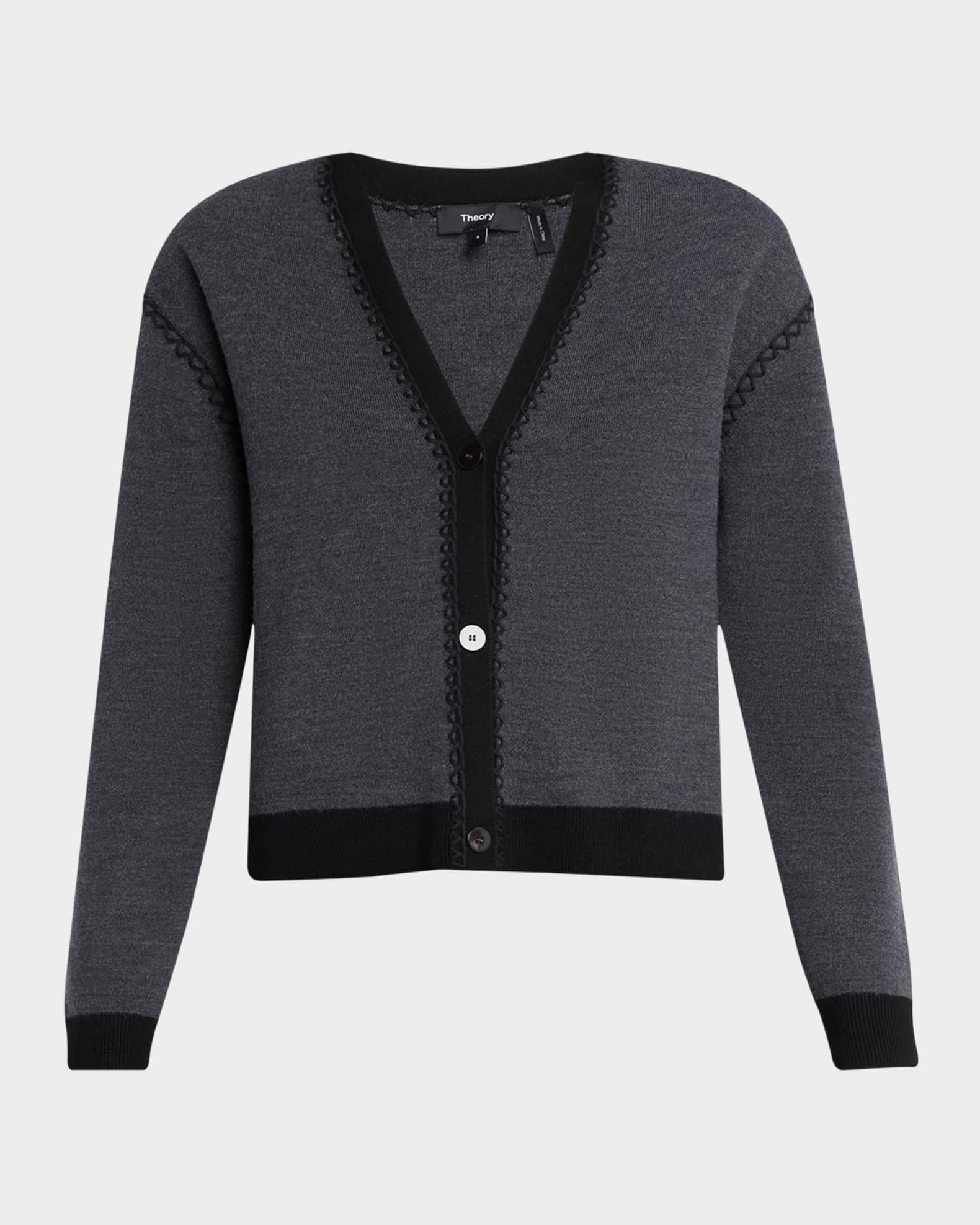 Blanket Stitch Cardigan Product Image