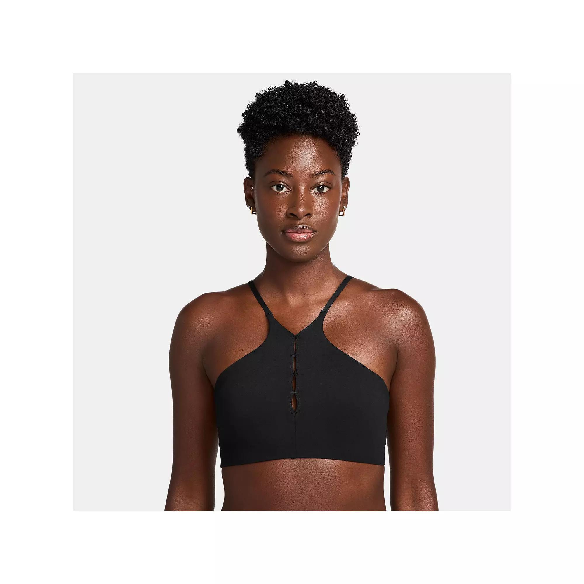 Nike Women's One Keyhole Light-Support Padded High-Neck Sports Bra Product Image