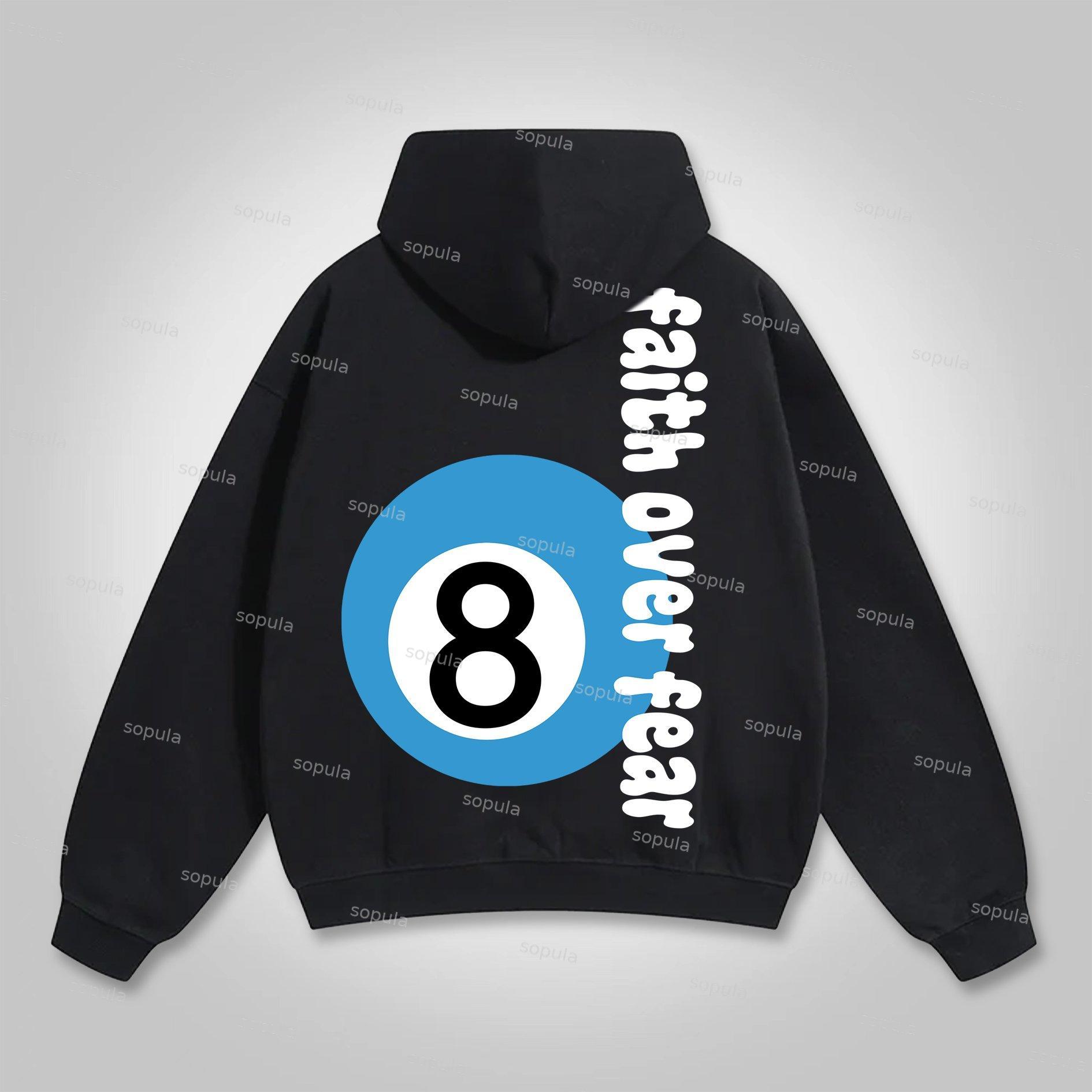 Sopula Social Media K*lled Romance Graphic Pocket Hoodie Product Image