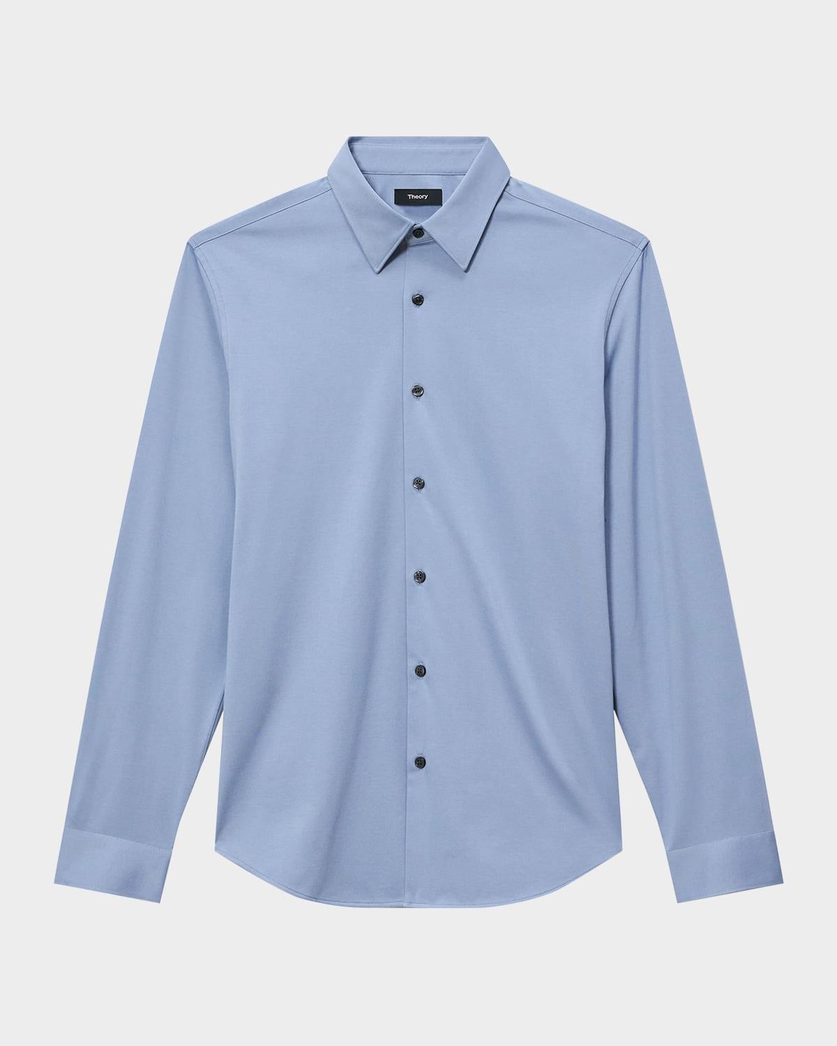 Mens Sylvain Shirt in Structure Knit Product Image