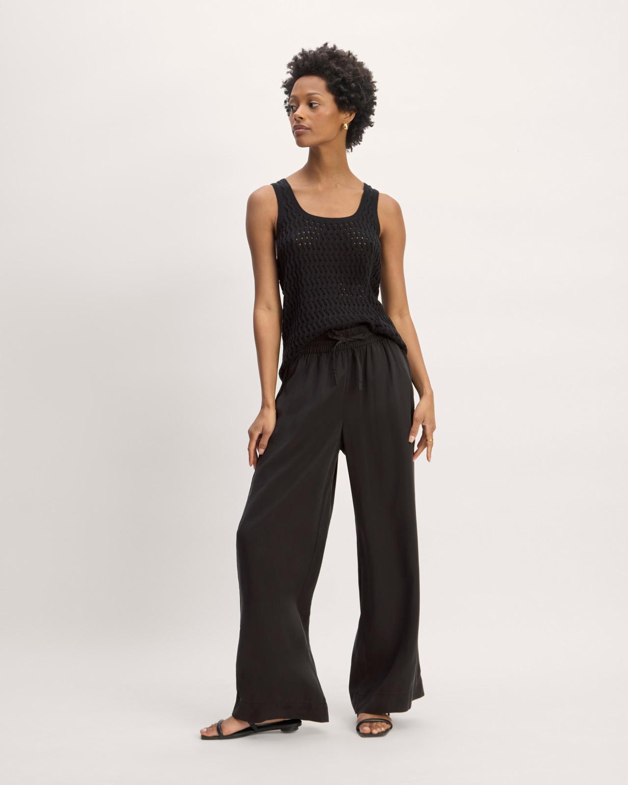 The Crochet Knit Tank Product Image