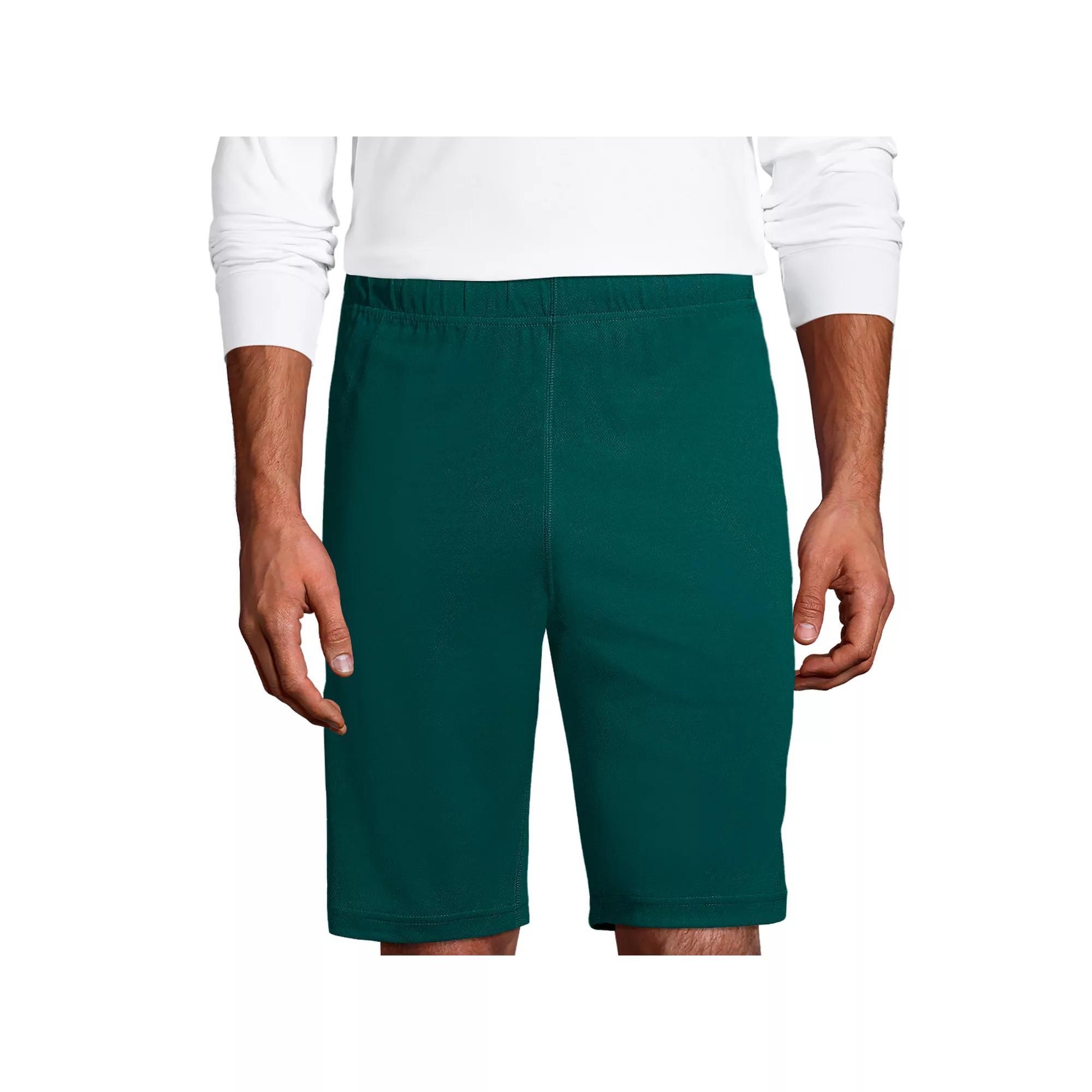 Men's Lands' End Mesh Gym Shorts, Size: Small, Green Product Image
