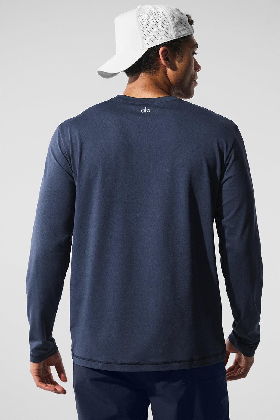 Conquer Reform Crewneck Long Sleeve - Navy Male Product Image