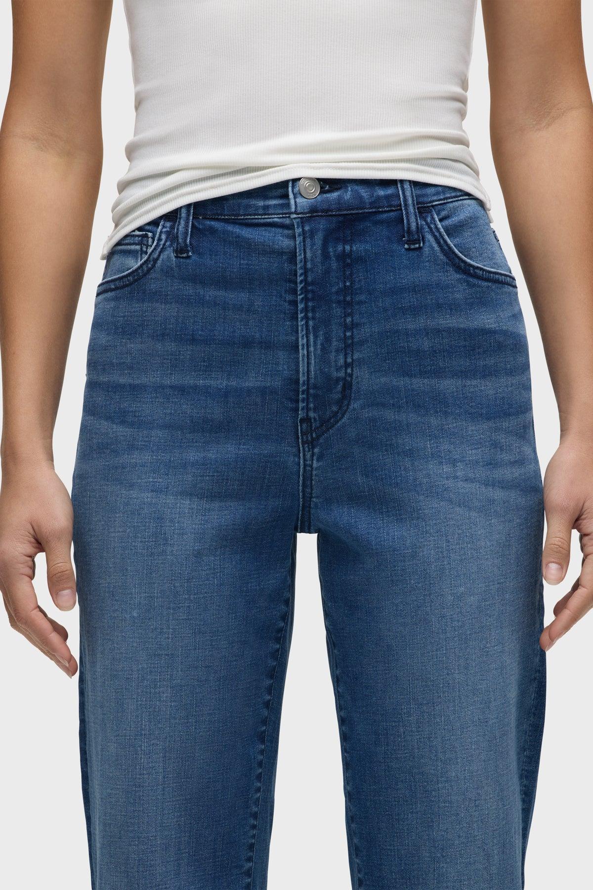 Rosalie High-Rise Wide Leg Ankle Jean Female Product Image