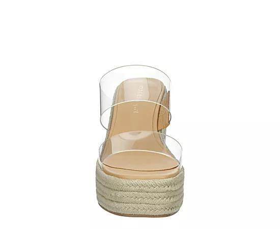 madden girl Vision Women's Sandals, Size: 10, Clear Product Image