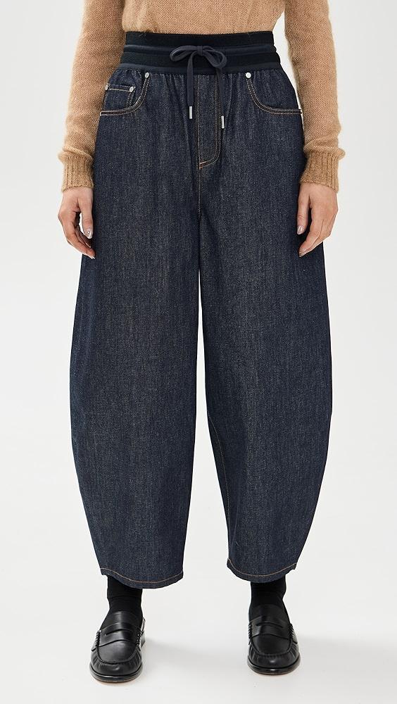 Helmut Lang Cowboy Cocoon Jeans | Shopbop Product Image