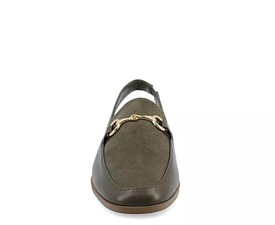 Journee Lainey Women's Tru Comfort Foam™ Flats, Size: 10, Blue Product Image