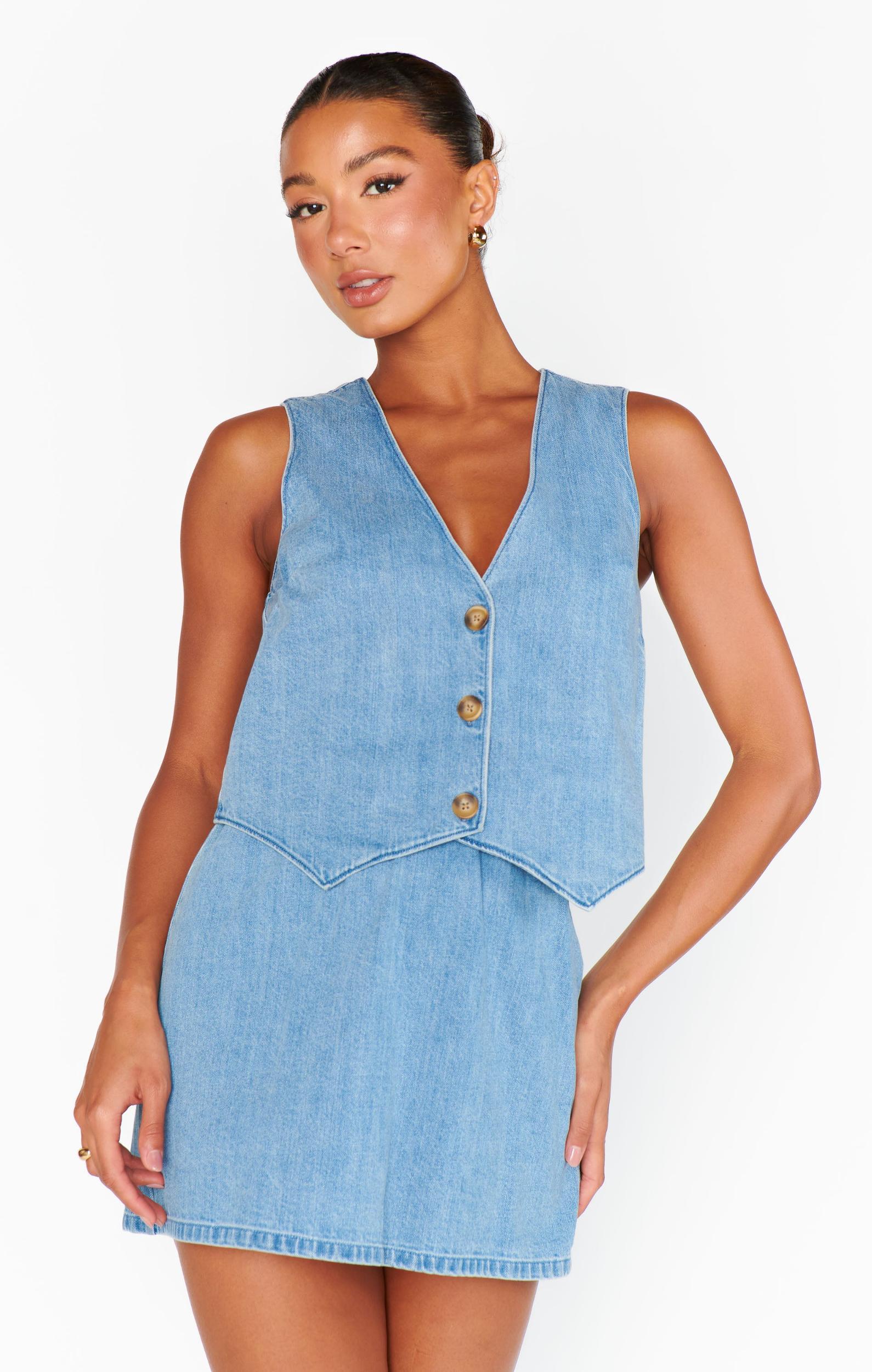 Vicky Vest Top ~ Saltwater Product Image