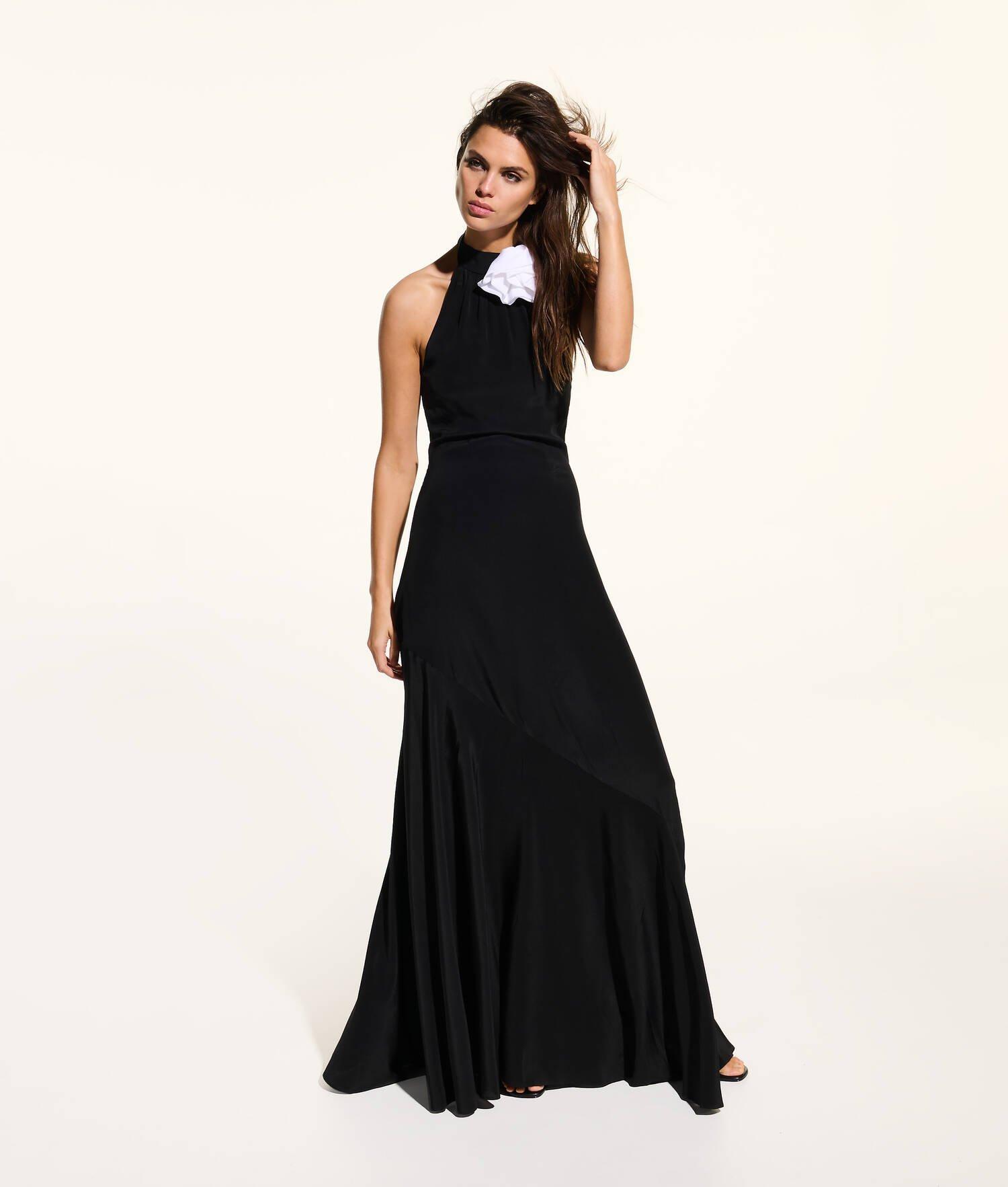 KL STUDIO SILK MAXI DRESS Product Image