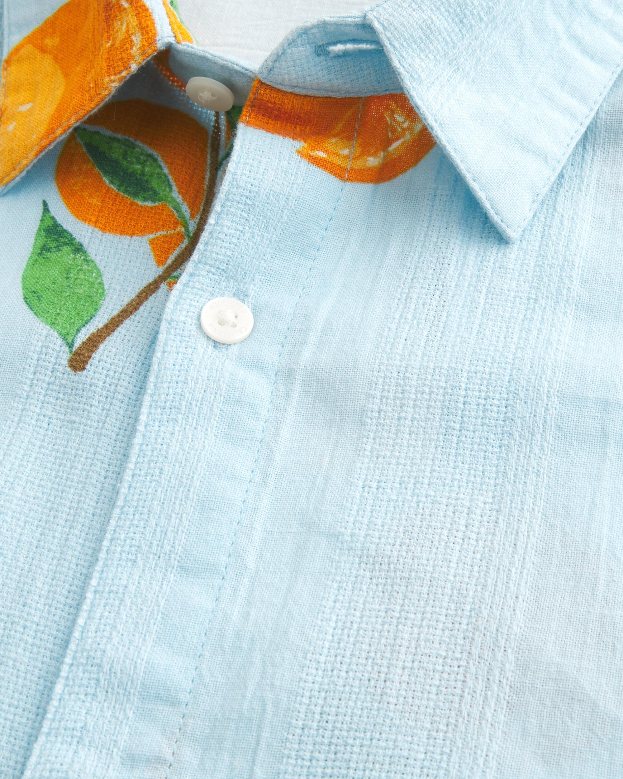 Boxy Short-Sleeve Pattern Shirt Product Image