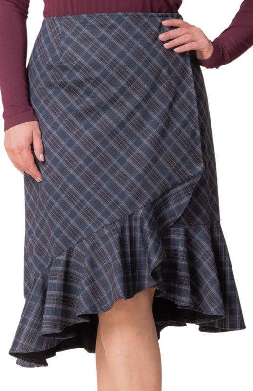 Carina Flounce Skirt - Plus Product Image